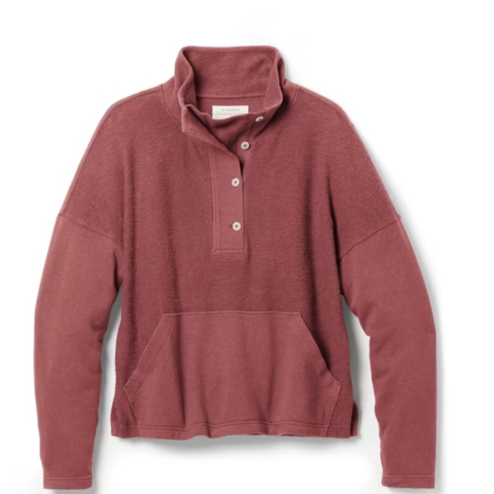 REI Co-op Women’s Wallace Lake Fleece Pullover Sweater, Size Large